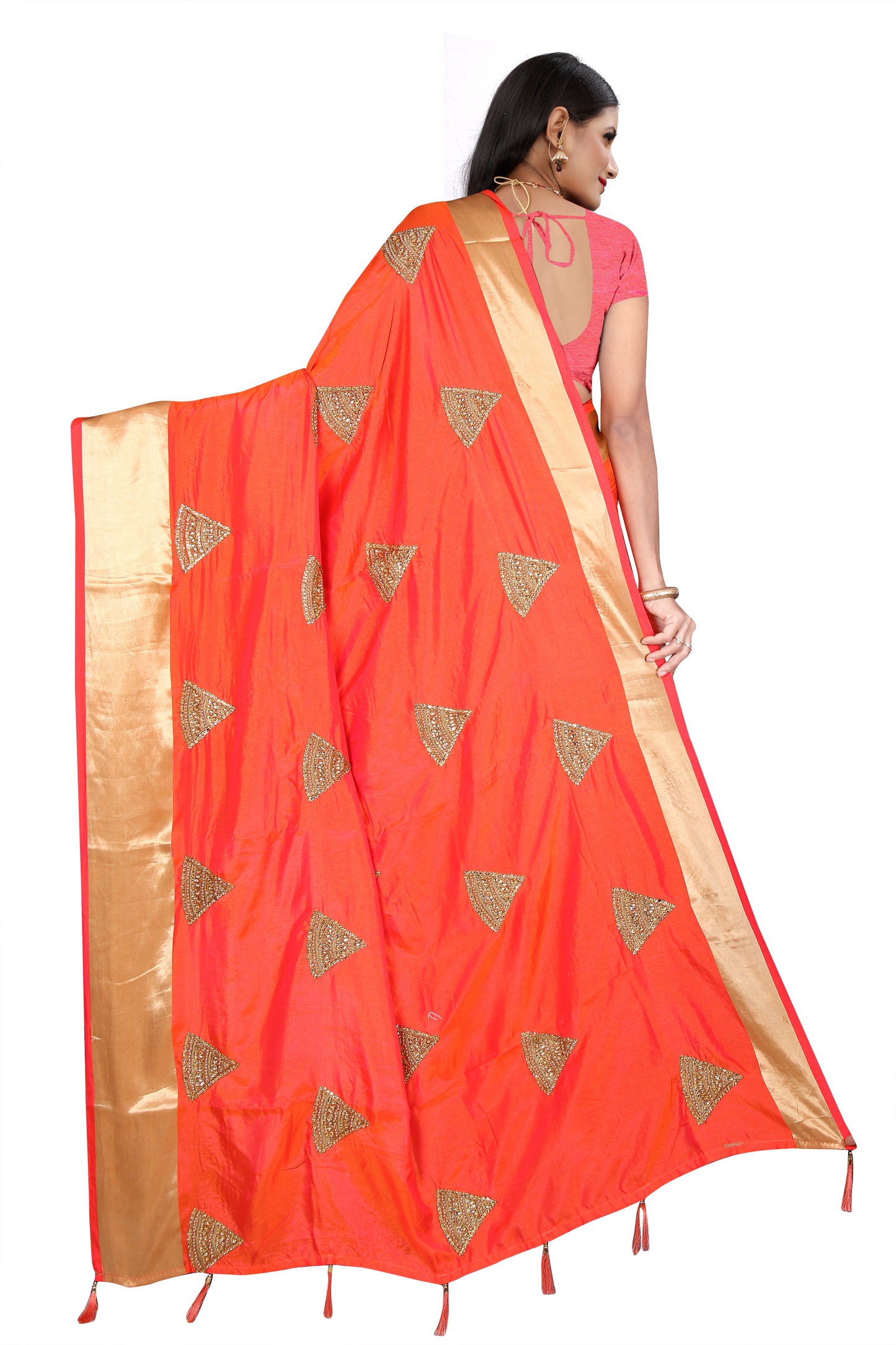 SANA SILK GOLDEN PATTA SAREES