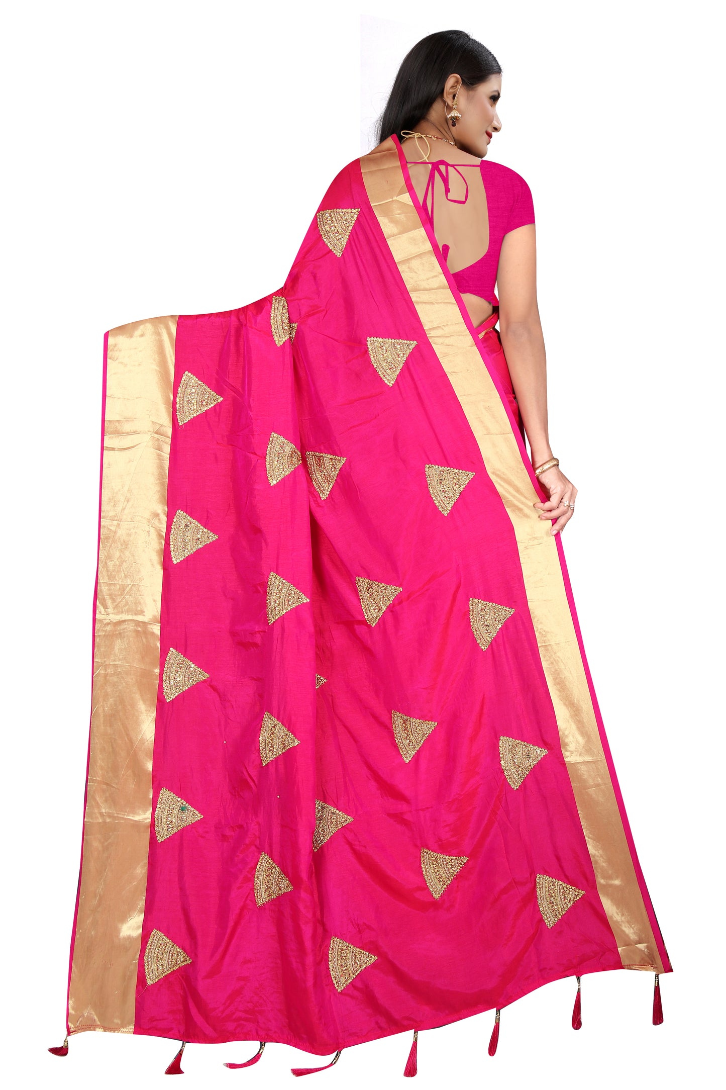 SANA SILK GOLDEN PATTA SAREES