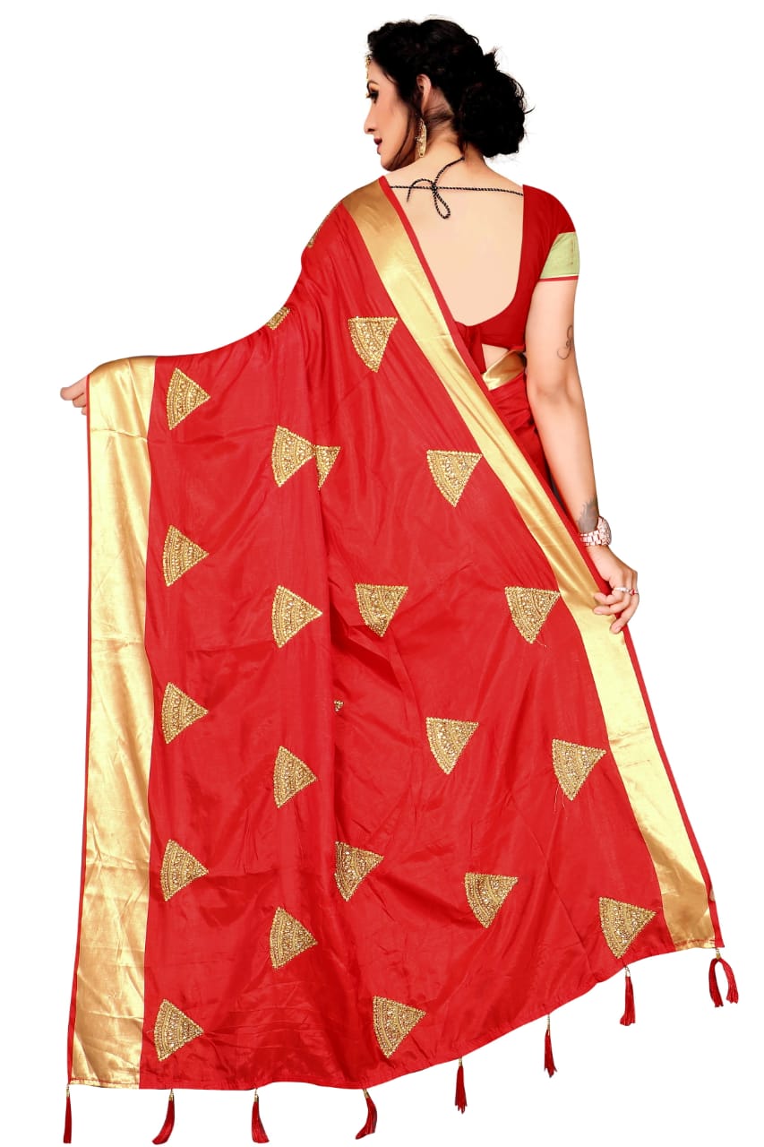 SANA SILK GOLDEN PATTA SAREES