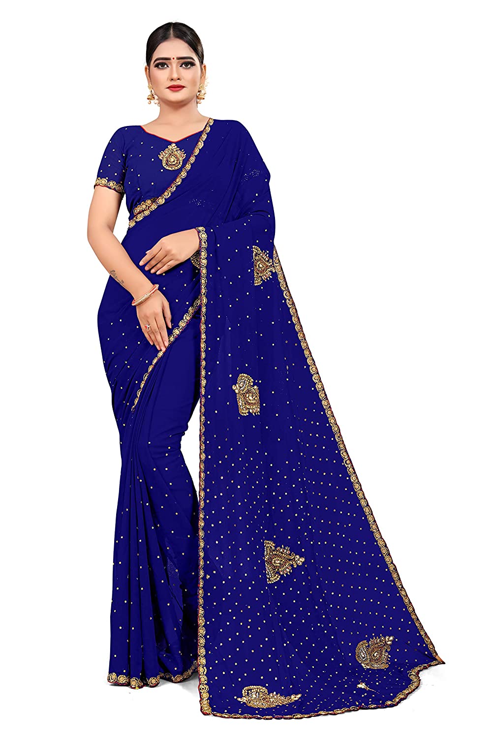 BAMBUU BUTA CUT WORK,STONE SAREES