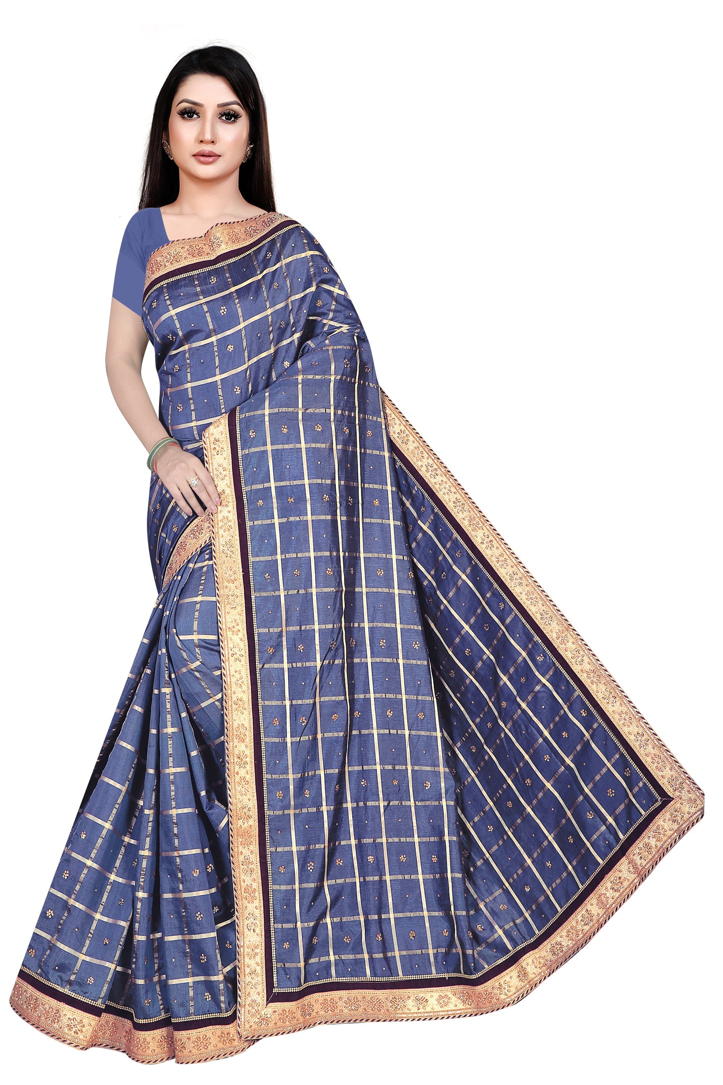 sana silk check-with ready mde lace