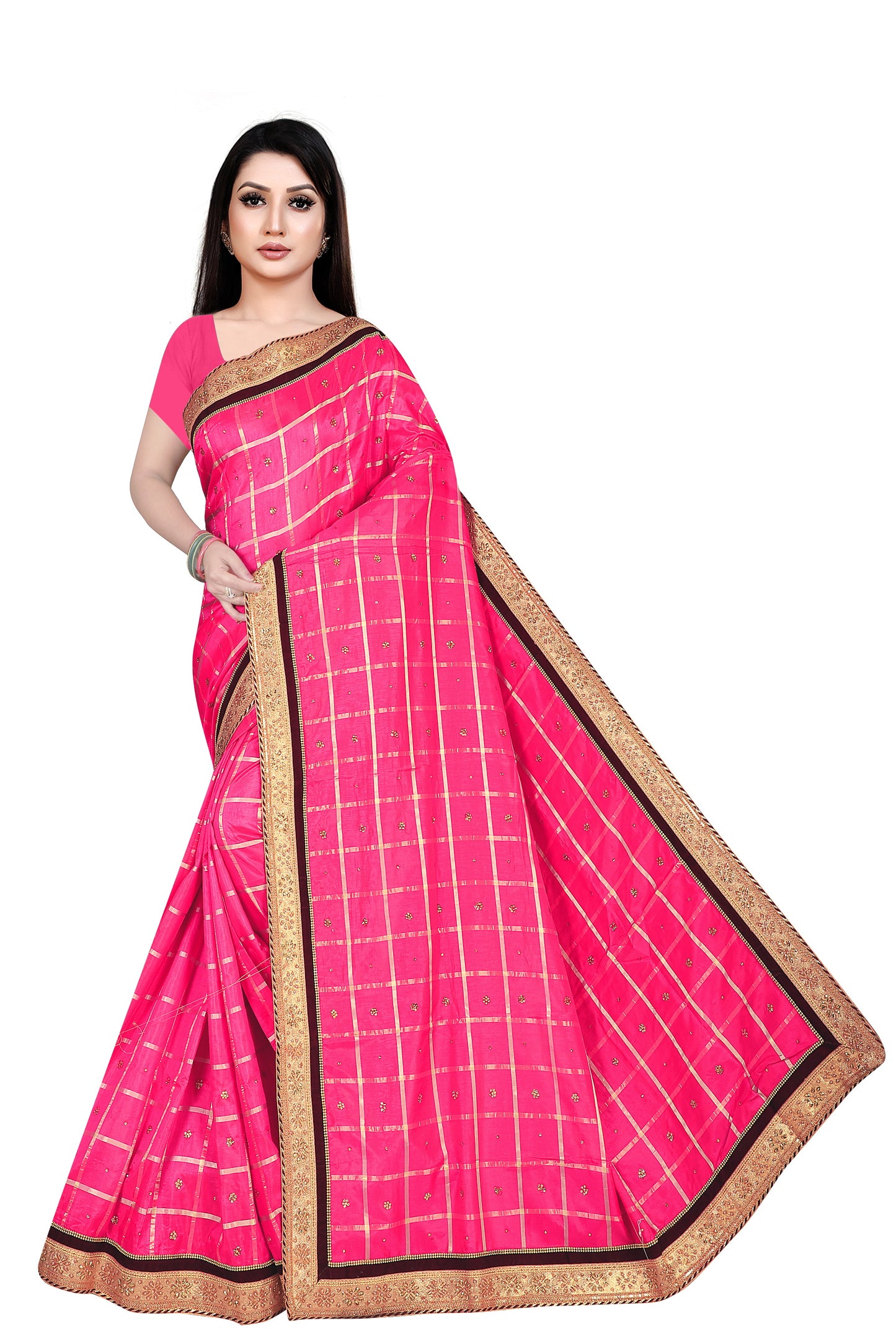 sana silk check-with ready mde lace