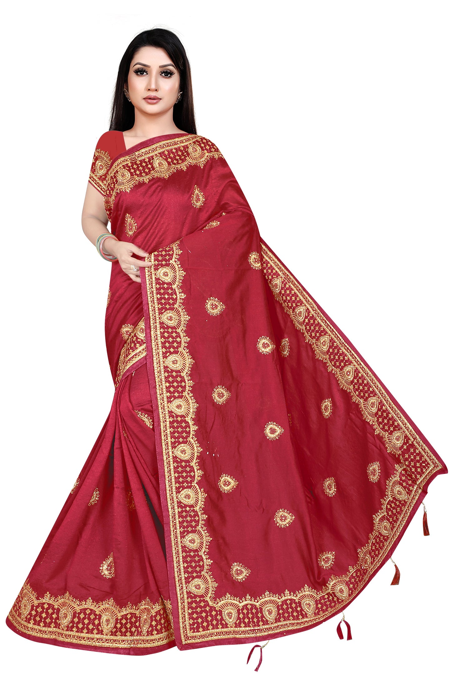 VICHITRA SILK SANA FANCY SAREES