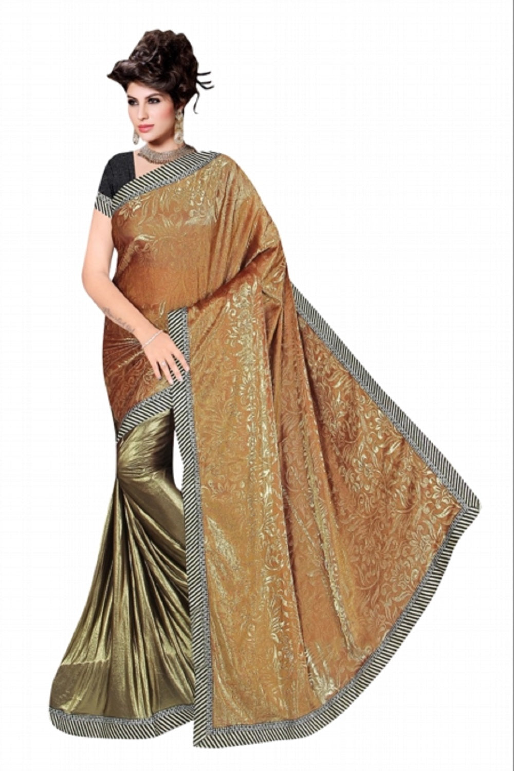 DOLPHINE RADHEY ZARI MULTI COULOR SAREES