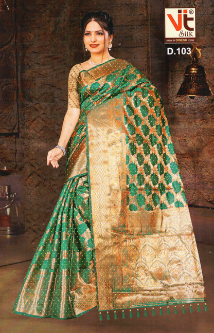 Fancy Bodear Silk Sarees