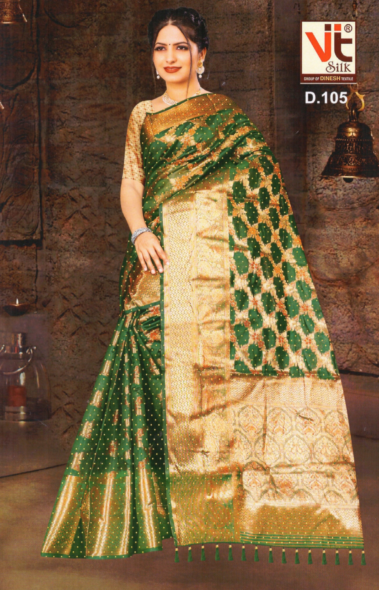 Fancy Bodear Silk Sarees