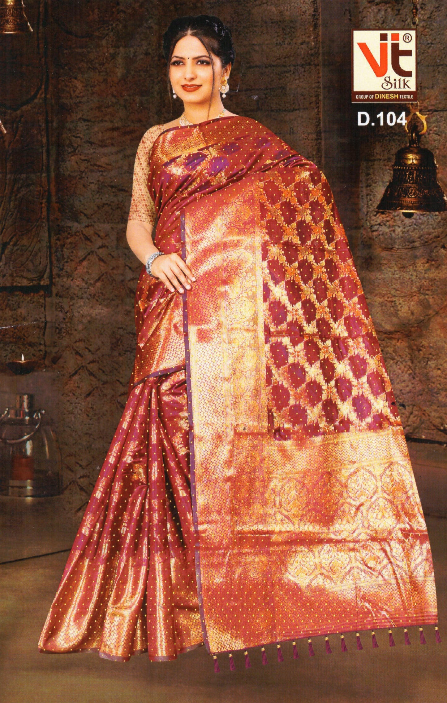 Fancy Bodear Silk Sarees